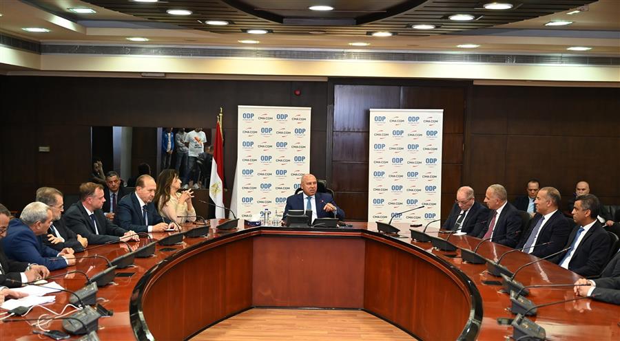 CMA CGM, October Dry Port pen strategic partnership to boost Egypt's logistics sector